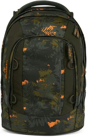 Satch Schulrucksack Pack Jurassic Jungle Grün