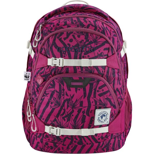 Coocazoo Schulrucksack WWF Kollektion ScaleRale Anemone Trail Pink