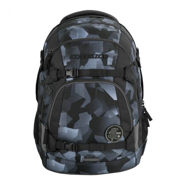 Coocazoo Schulrucksack Mate Grey Rocks Schwarz