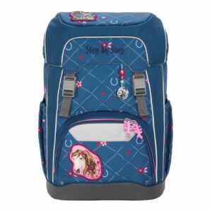 Step by Step Schulrucksack Giant Set 5tlg. Horse Lima Blau