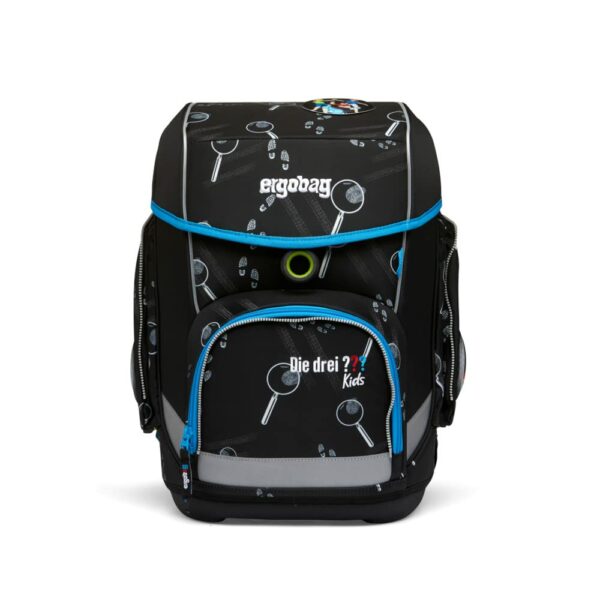 Ergobag Schulrucksack Cubo Set 5tlg. Bärdektiv Schwarz