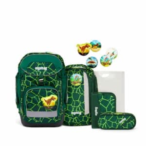 Ergobag Schulrucksack Pack Set 6tlg. BärRex Grün