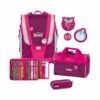 Scout Schulrucksack Ultra DIN Set 4tlg. Shimmer Pink