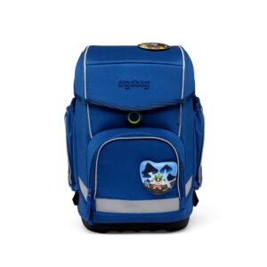 Ergobag Schulrucksack Cubo Set 5tlg. WaldmonstBär Dunkelblau