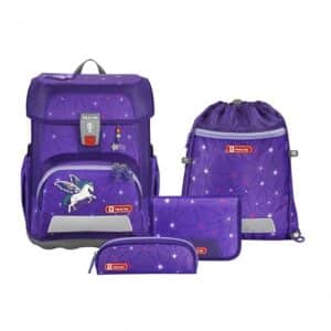 Step by Step Schulrucksack Cloud Set 5tlg. Dreamy Pegasus Lila