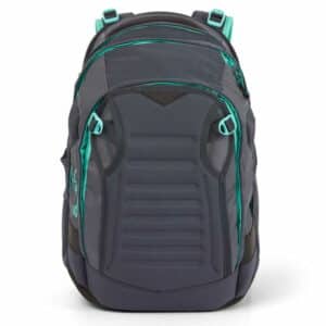 Satch Schulrucksack Match Mint Phantom Grau