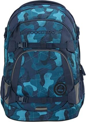 Coocazoo Schulrucksack Mate Cloudy Camou blau