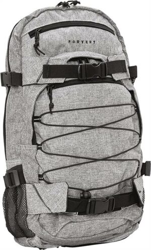 FORVERT Schulrucksack grau Polyester