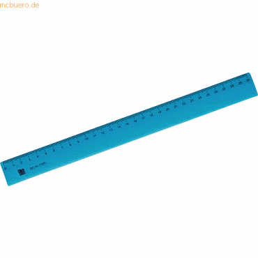 10 x Alco Lineal flexibel 30cm blau