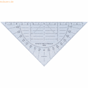 10 x Aristo Geo-Dreieck ohne Griff 16cm