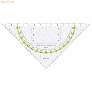 Aristo Geo-Dreieck ohne Griff 16cm