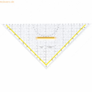 Aristo Zeichendreieck TZ-Dreieck 325mm Acryl glasklar