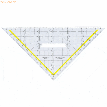 10 x Aristo TZ-Dreieck mit Griff 22