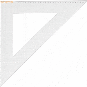 Aristo Dreieck 45 Grad Acryl 490mm transparent