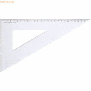 Aristo Dreieck 60 Grad mit Facette Acryl 311mm transparent