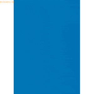 25 x Brunnen Heftumschlag A4 blau