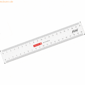 Brunnen Flexillineal Kunststoff 20cm glasklar