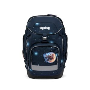 Ergobag Schulrucksack Pack Set 6tlg. Glow Edition KoBärniskus Blau