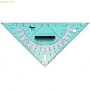 Ecobra Kursdreieck 250mm transparent