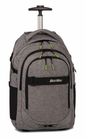 Bestway Schultrolley-Schulrucksack Evolution Dunkelgrau