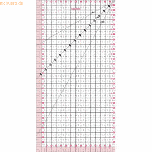 Fiskars Patchwork Lineal 15x30cm Raster in cm