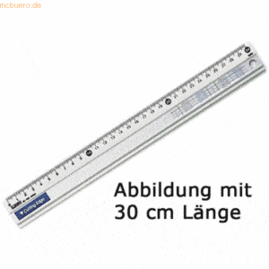 Hansa Schneidelineal Aluminium 30 cm