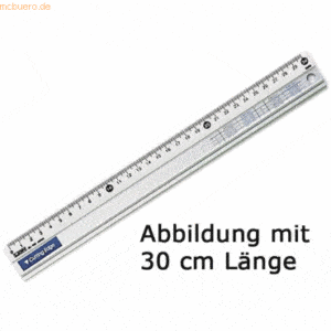 Hansa Schneidelineal Aluminium 45 cm