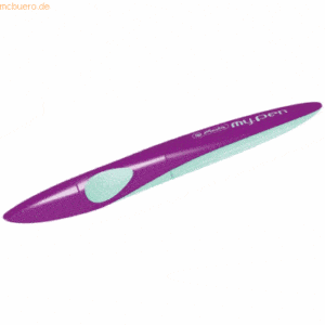 Herlitz Tintenroller my.pen lila/minze LW