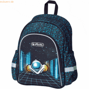 Herlitz Kindergartenrucksack Rookie 29x21x10cm Polyester Space Car