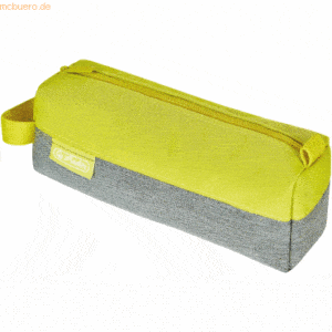 Herlitz Faulenzer quattro grey melange/lemon Polyester BxHxT 205x80x70