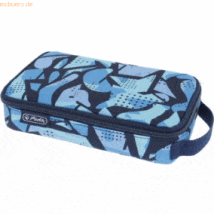 Herlitz Schüleretui Faulenzer 2 Go Polyester 210x60mm CamoBlue