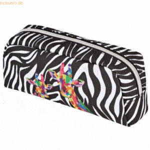 Herlitz Schüleretui Pouch Bag Polyester 195x65mm Wild Neon