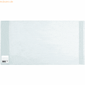 20 x HERMA Buchschoner PP mit Lasche transparent 267 x 540mm