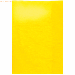 10 x HERMA Heftschoner Transparent Plus A4 gelb
