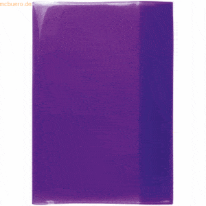 10 x HERMA Heftschoner Transparent Plus A4 violett