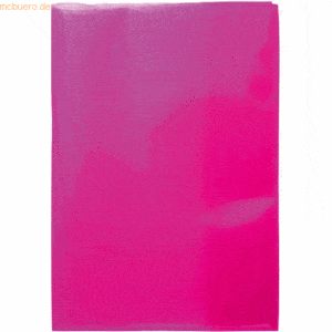 10 x HERMA Heftschoner Transparent Plus A5 pink