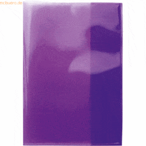 10 x HERMA Heftschoner Transparent Plus A5 violett