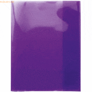 10 x HERMA Heftschoner Transparent Plus Quart violett