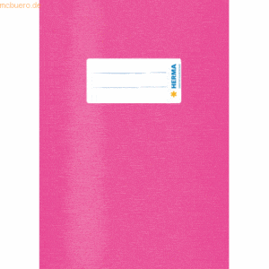 10 x HERMA Heftschoner PP A5 gedeckt pink