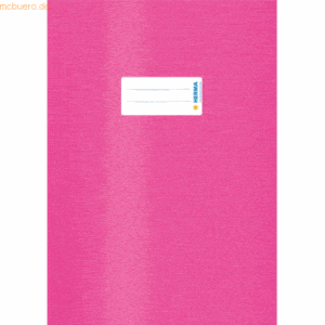 10 x HERMA Heftschoner PP A4 gedeckt pink
