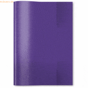 10 x HERMA Heftschoner PP A5 transparent violett