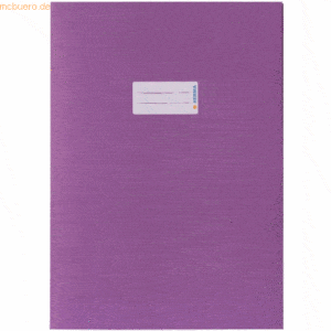 10 x HERMA Heftschoner Papier A4 violett