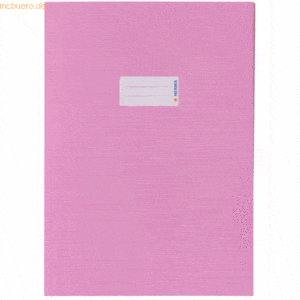 10 x HERMA Heftschoner Papier A4 rosa