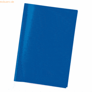 25 x HERMA Heftschoner A5 PP transparent/blau