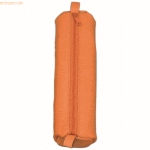 Alassio Schlamperrolle 21x6cm Leder orange