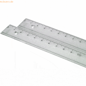 Kum Lineal L1 15cm glasklar