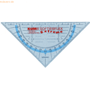 15 x Kum Geodreieck 262 Softie Flex Extreme 16cm farbig sortiert