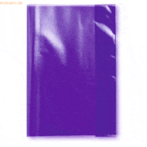 25 x Landre Heftschoner A4 transparent violett
