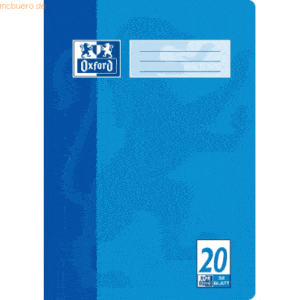 10 x Oxford Schulheft A4 blanko mit Linienblatt Lineatur 20 32 Blatt t