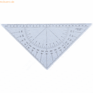 Linex Nautischer Winkelmesser 2800M 28cm transparent